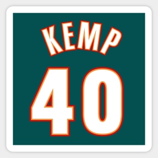 Kemp -FRONT AND BACK PRINT!!! Sticker